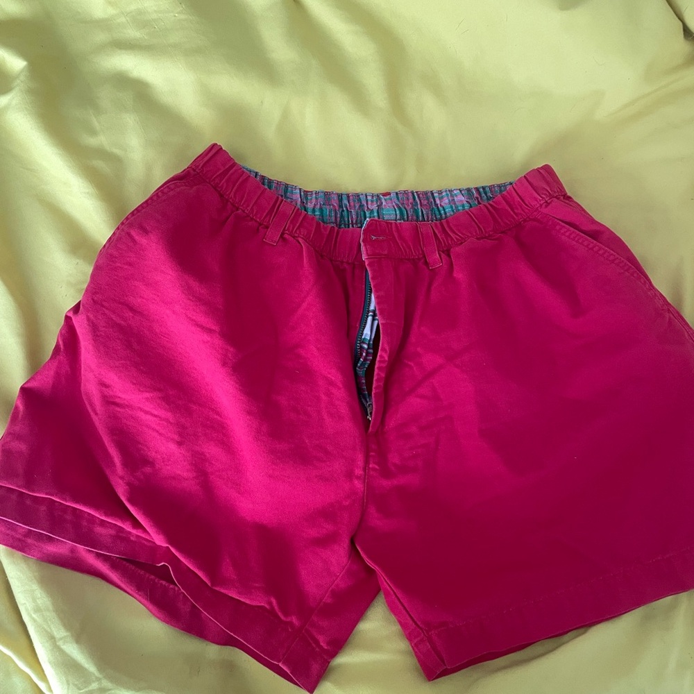 Vibrant Red Chubbies Casual Shorts